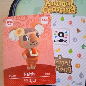 Animal Crossing Amiibo Card - Faith